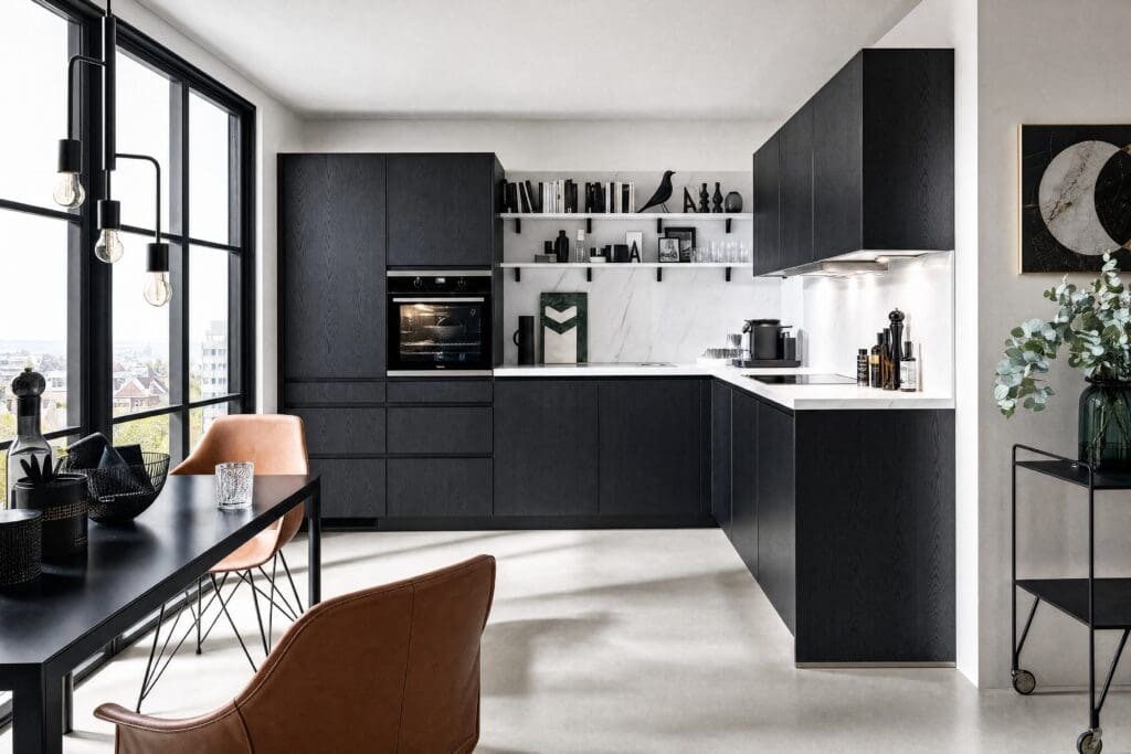 Open shelving and display by Colourhill