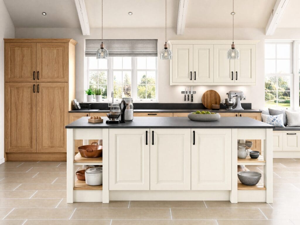 Larders and tall storage by Colourhill